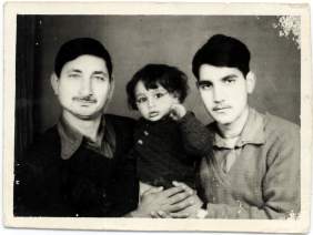 Middle=Me (Zulfi) Right=My Father(Afsar khan) Left=My Uncle(Saleem Akbar)