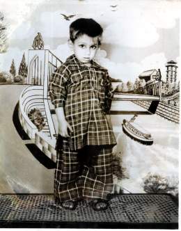 Its me Zulfi. When i was just 2years old.